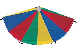 Dick Martin Sports MASP24 Parachute with 20 Handles, 24' Diameter Grade Kindergarten to 1, 4.0999999999999996" Height, 15.6" 