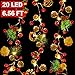 10Ft 30 LED Prelit Christmas Garland with Lights Timer, Garlands for Decoration Christmas Battery Operated Pine Cones Red Berries Lighted Garland for Mantle Home Indoor Xmas Decor, Warm White