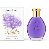 Women's Perfume, Floral Fragrance with Mandarin, Mint, Raspberry Notes, Long Lasting Purple Bottle Eau de Parfum for Women, 90ml, 3.0 Fl Oz