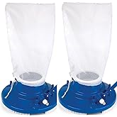 Aquatix Pro Premium Fine Mesh Bag Replacement with Pull &amp; Lock Cord, 1pc | Pool Leaf Vacuum, Eater, Catcher, Gulper, Bagger, Master, Universal Fit, Strong &amp; Durable