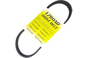 EZROAD Primary Drive Belt BDL-30853-ST 8mm 1 1/2" 132 Tooth Compatible with Harley-Davidson Electra Glide FLH 1965-1978, Low Rider FXS 1977-1978 w/ 61-41 62-39 62-40 Rear Front Pulley BDL-30853 ST