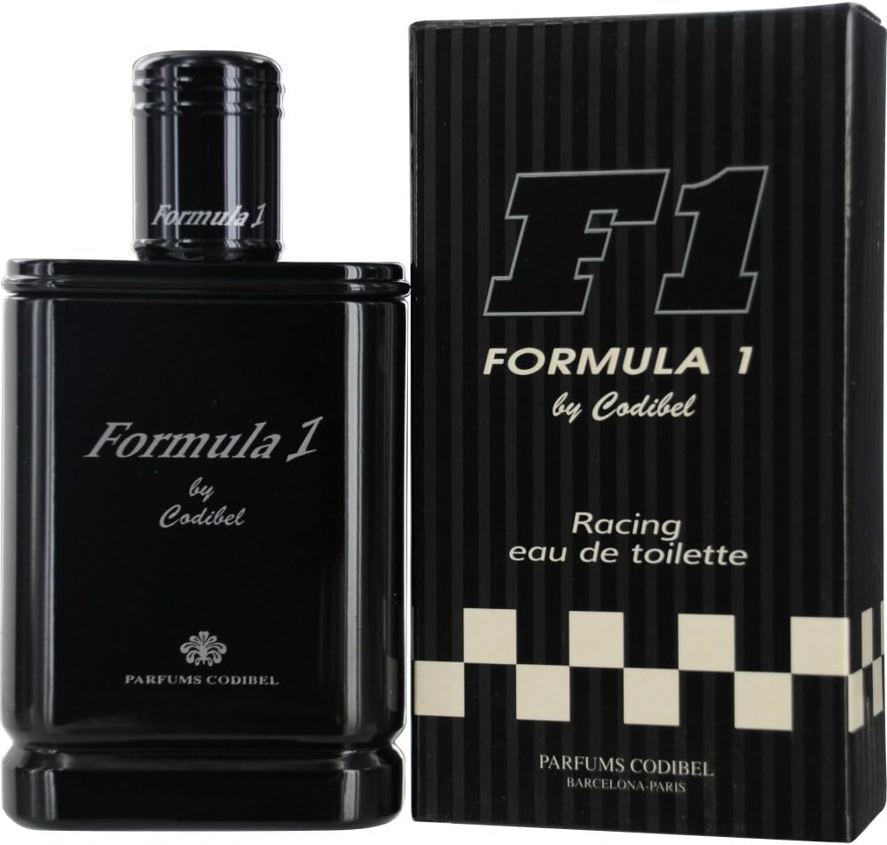 F1 Racing Eau De Toilette Spray for Men by Codibel, 3.4 Ounce
