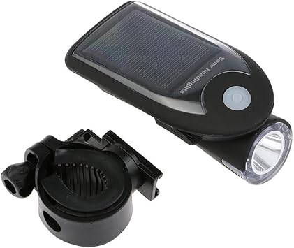 Amazon 自転車ledライト 4超高輝度led Usb 2 0充電式ソーラーledライト ソーラー フロントヘッドライト ヘッドライト ランプ ブラック Ggg Jp ヘッドライト