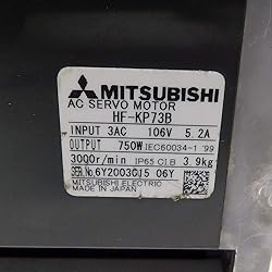 MITSUBISHI AC SERVO MOTOR HF-KP73B