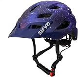 SIFVO Kids Bike Helmet Boys Girls 5-14 Years Adjustable Lightweight Cool Visor