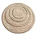iDesign Spa Microfiber Round Accent Shower Rug, Bath Mat for Master, Guest, Kids' Bathroom, Entryway, 24