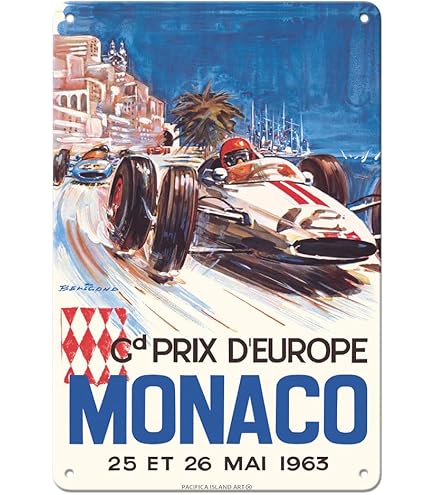 Amazon.com: Pacifica Island Art 1959 Grand Prix - 24 hours of Le
