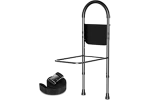 Hearvo Bed Rail - Bed Rails for Elderly Adults -with Storage Pocket & Anti Slip armrest - Bed Railings for Seniors & Surgery Patients - The Bed Cane Fits Any Bed