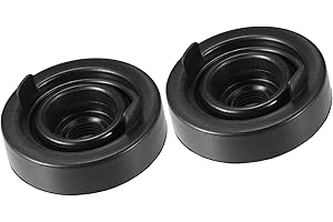 REPAIROCK Universal Car Headlight Dust Cover LED Headlight Dust Cap, 1.73''x3.50'', Rubber, Black, 2pcs Auto Replacement Part