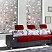 bofeifs Non-Adhesive Window Film Cobblestone No-Glue 3D Window Flim for Bathroom or Kitchen,17.7x78.7 Inch