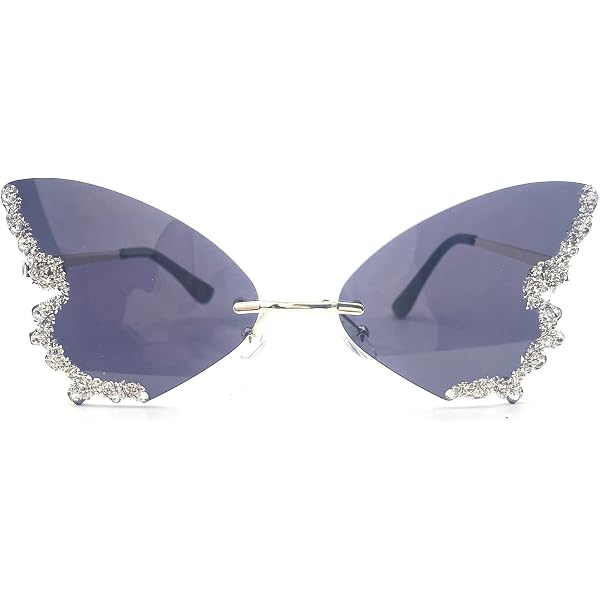 Amazon.com: Butterfly Sunglasses for Women/Men Oversized  display picture 1