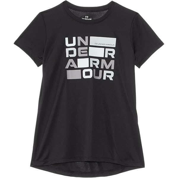 Amazon.com: Under Armour Girls Tech Big Logo Short Sleeve T  display picture 1