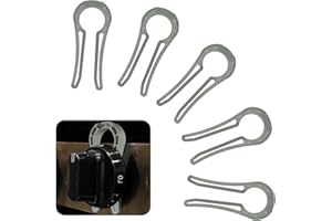 ANYSUN Gas Stove Knob Lock, Baby Proof Oven Knobs Covers Lock for Child Safety (5 Pack) Grey