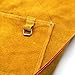 Leather Welding Apron Flame-Resistant Heat Resistant Work Apron Fire Resistant Welding/Welder Smock, 24 x 36 Inch, 6 Pockets