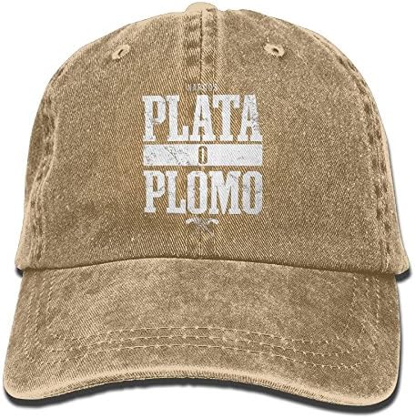 I Canstrade Plata O Plomo Print Sun Hat