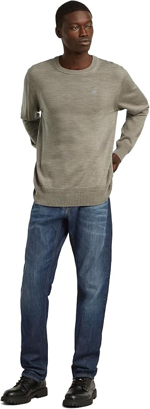 Premium Core R Knit Pullover, Grigio (Wild Dove D27686-b692-g283), XS Uomo