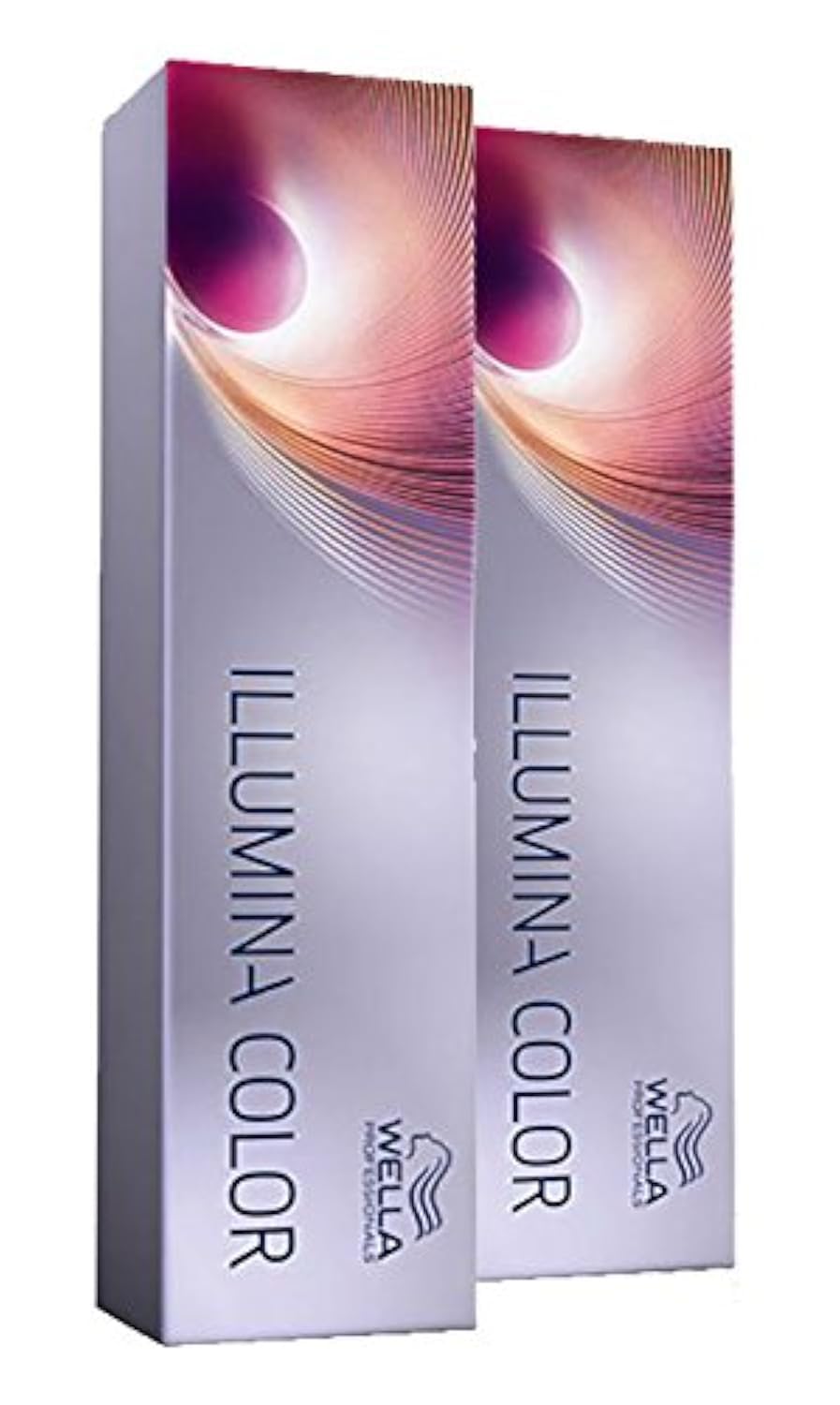 2 x Wella Illumina Colour 7/81 medium blonde, pearl-ash, 60 ml