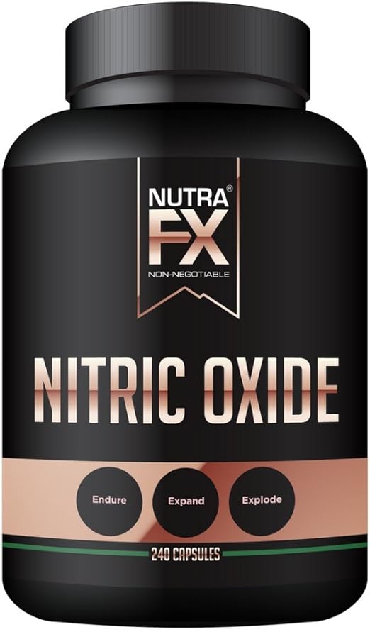 NutraFX Nitric Oxide Booster Supplement with L Arginine, L Citrulline