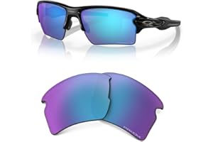 Oakley Authentic Flak 2.0 XL OO9188 REPLACEMENT Lenses+ Bundle Microfiber Pouch -FRAMES NOT INCLUDED