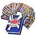 DLMZY Cards Flash Card Games Playing Cards Toys for Kids,Fun Family Games,30 Team Up+50 Mega+20 Trainer+20 Ultra Beast GX