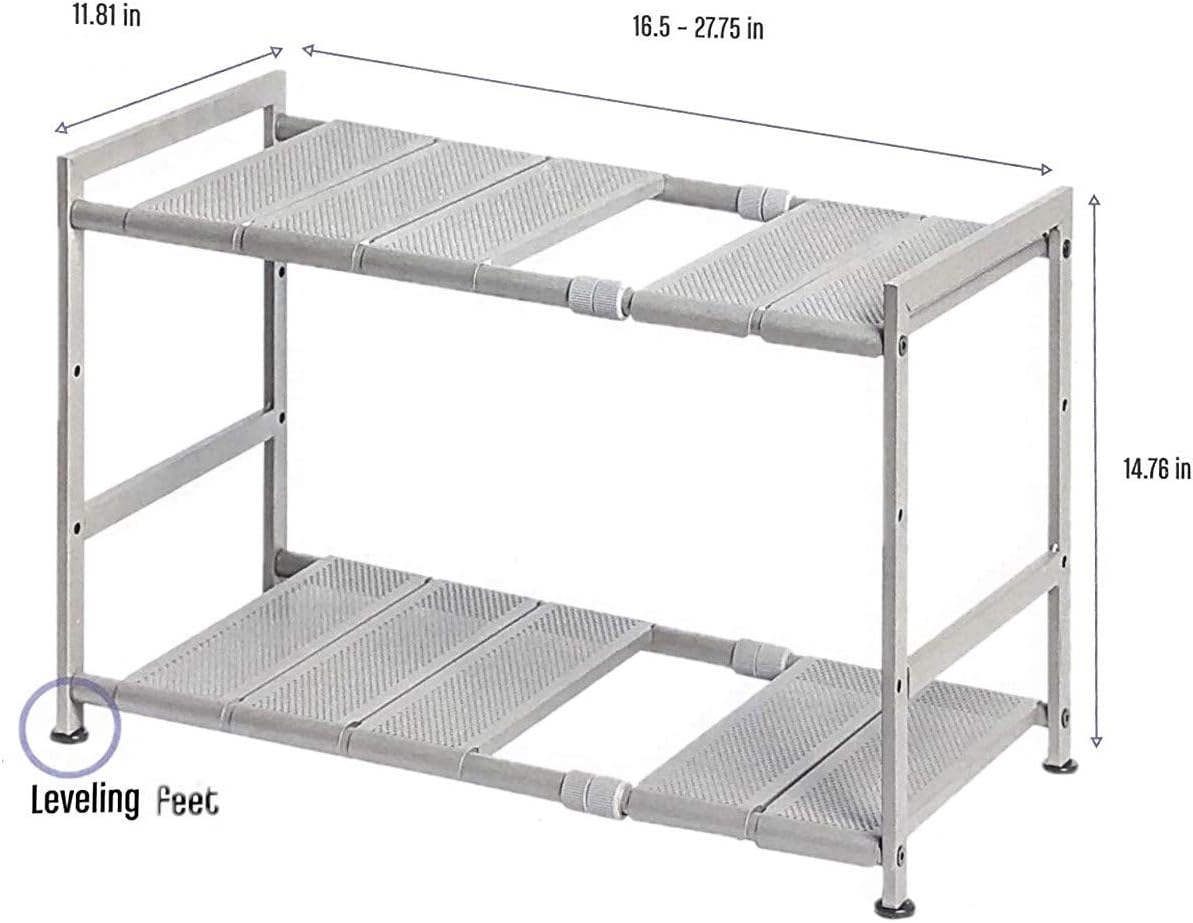 Best Seville Classics Expandable Kitchen Counter