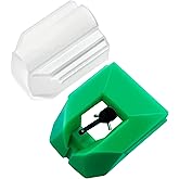 AT-VMN95E Record Player Needles Compatible with Audio-Technica AT-LP120XUSB,AT-LP120XBT-USB Record Player, Diamond Elliptical Stylus Needles Replacement for VM95 Series Turntable Cartridges