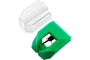 TELIGREAT AT-VMN95E Record Player Needles Compatible with Audio-Technica AT-LP120XUSB,AT-LP120XBT-USB Record Player, Diamond Elliptical Stylus Needles Replacement for VM95 Series Turntable Cartridges