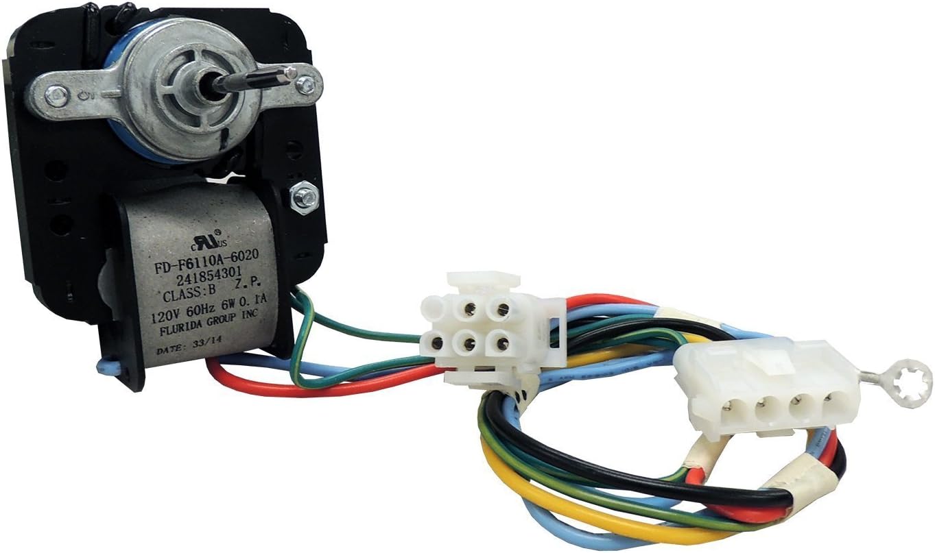 EXP241854301 Refrigerator Evaporator Fan Motor Replaces 241854301, AP4343697, PS2331827, 241537301