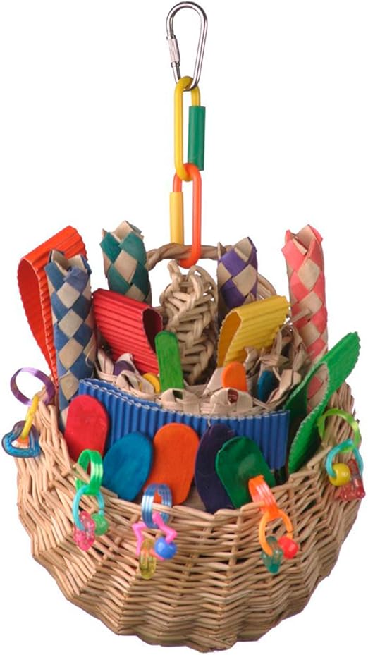 wicker basket for toys