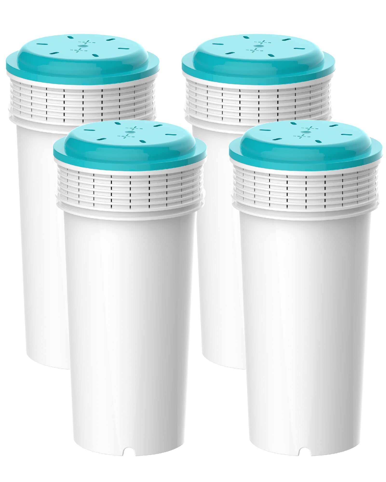 Waterdrop Filter Cartridge, Compatible with Tommee Tippee® Closer to Nature® Perfect Prep® Machine, New Lid, Reduce PFAS, PFOA/PFOS (Pack of 4)