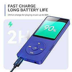 AGPTEK A02 MP3 Player with Bluetooth 5.3, 1.8 inch