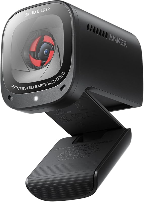 Work PowerConf C200 Webcam USB 2K para portátil
