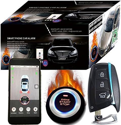 Gsm Car Alarm Security System Gps Gsm Keyless Engine Start Stop Button Gps Online Tracking System Cardot Brand Wholesale Support
