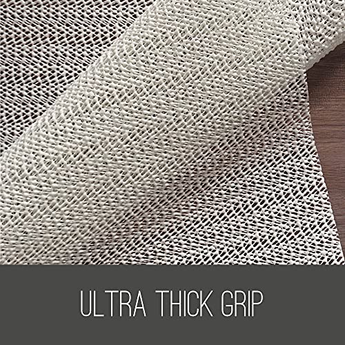 Ninja Extra Thick Rug Pad Gripper for Hardwood Floors, 5x8 FT, Slip