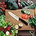 Ceramic Kitchen Knife 6 inch Cutlery Chef Knife with Sheath Upgrade Handle