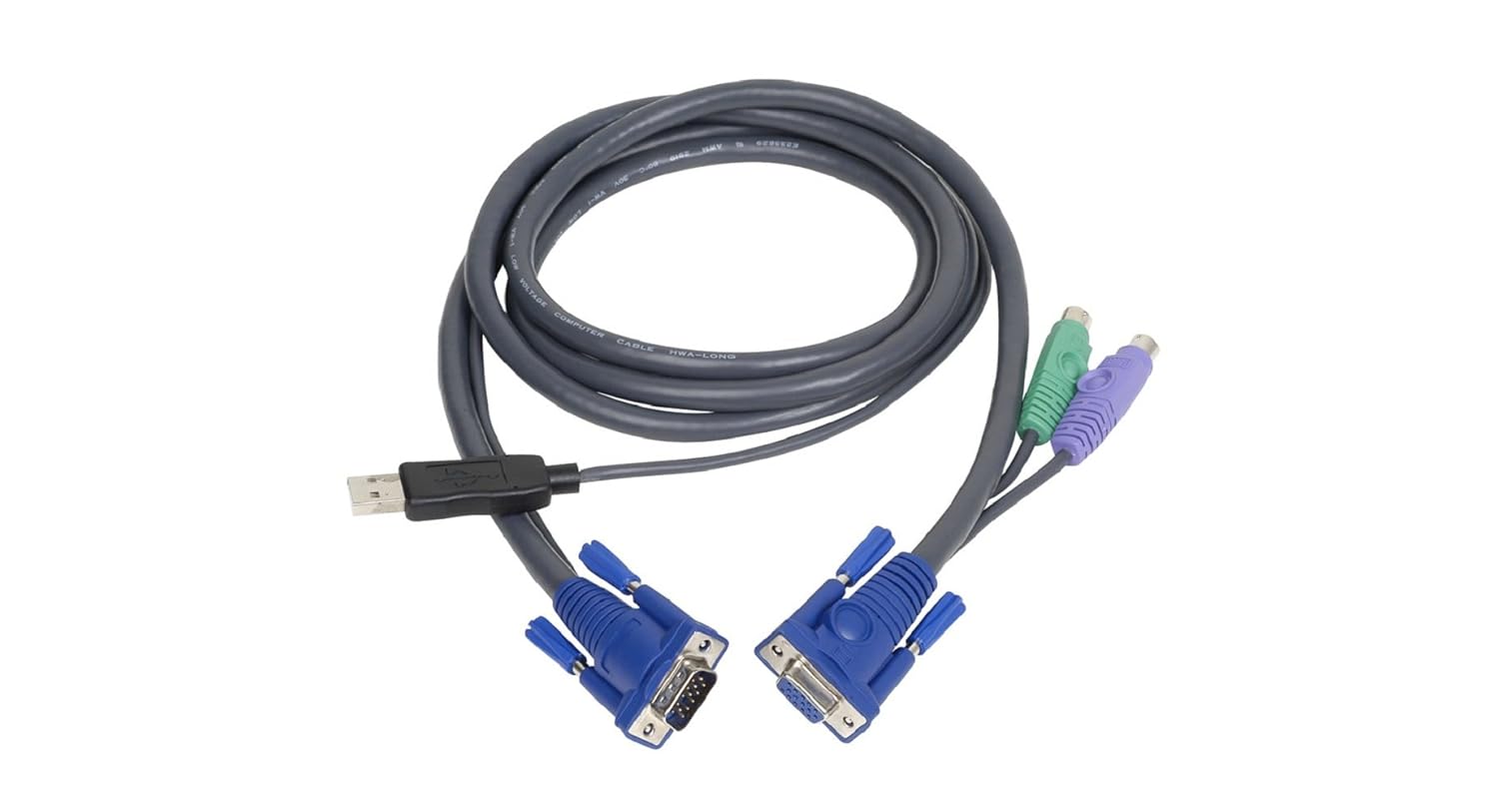 Amazon.com: IOGEAR PS/2 to USB Intelligent KVM Cable, G2L5502UP: Electronics