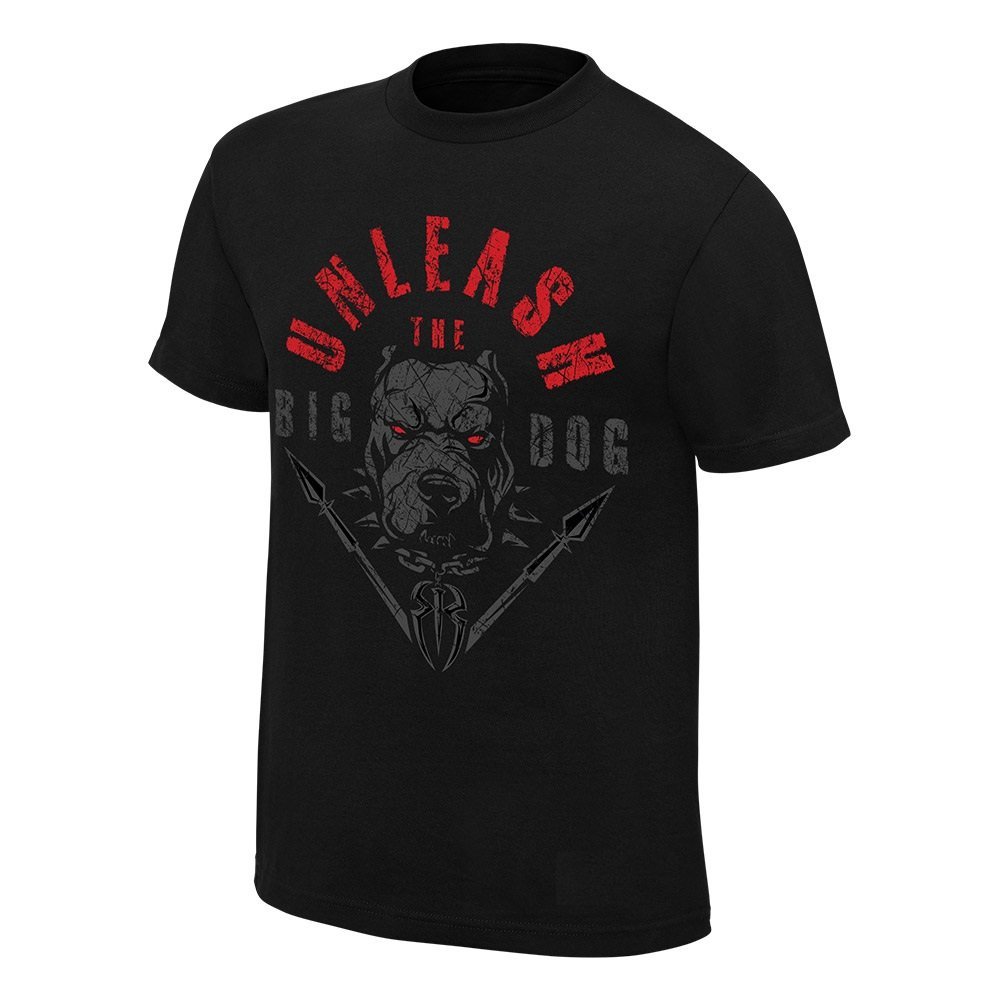 roots4creation wwe black rubber print t-shirt