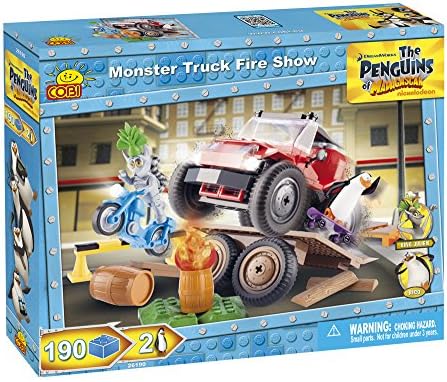 COBI The Penguins of Madagascar Monster Truck Fire Show | Pricepulse