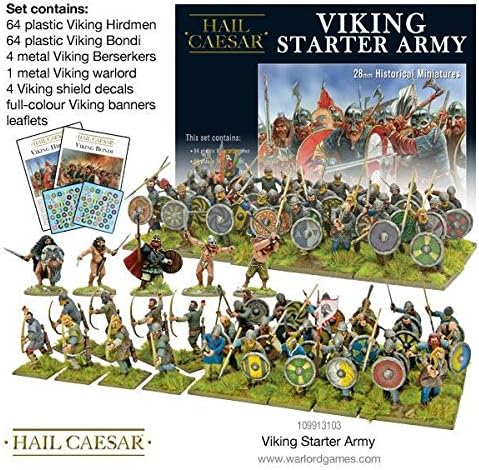 Viking Starter Army, 28mm Scale Plastic Miniatures for Hail Caesar by Warlord Games - Image 3