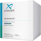 XYMOGEN OptiMetaboliX, Vanilla Delight, 10 Servings | Metabolism Supplement with B12 Vitamins and Folate, Cinnamon Supplements + Vitamin B9, No Sugar Added, Vegan, and Gluten-Free