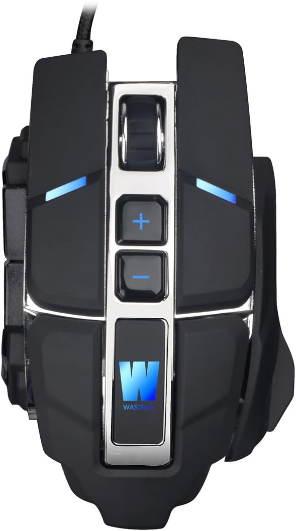 WASDKEYS Laser Gaming Mouse, anthrazit - Image 3