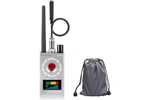 JMDHKK K18+ Hidden Camera Detector, Spy Camera Finder, Bug/Listening Device Detector, Magnetic Field Detector–Portable Privac