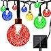 LightsEtc Solar String Lights 15.7 Feet 20 LED Crystal Ball for Garden,Yard, Home Decorations