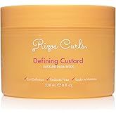 Rizos Curls Defining Custard – Long Hold, Shine & Frizz Control – Defines & Moisturize All Curl Types: Wavy, Curly, Coily 1a–4c – Sulfate & Paraben Free