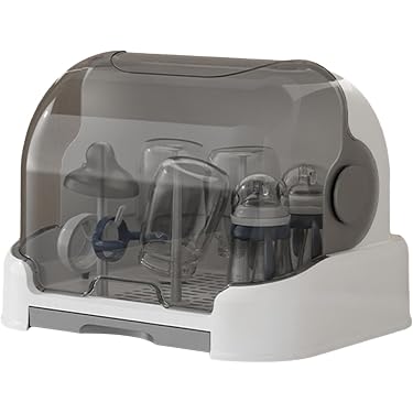 Accessoire Bébé Voyage Reer Sèche-Biberon Pliable - 9 Positions De Séchage - Idéal Pour Stérilisation Et Voyage égouttoir Biberon Hygiénique