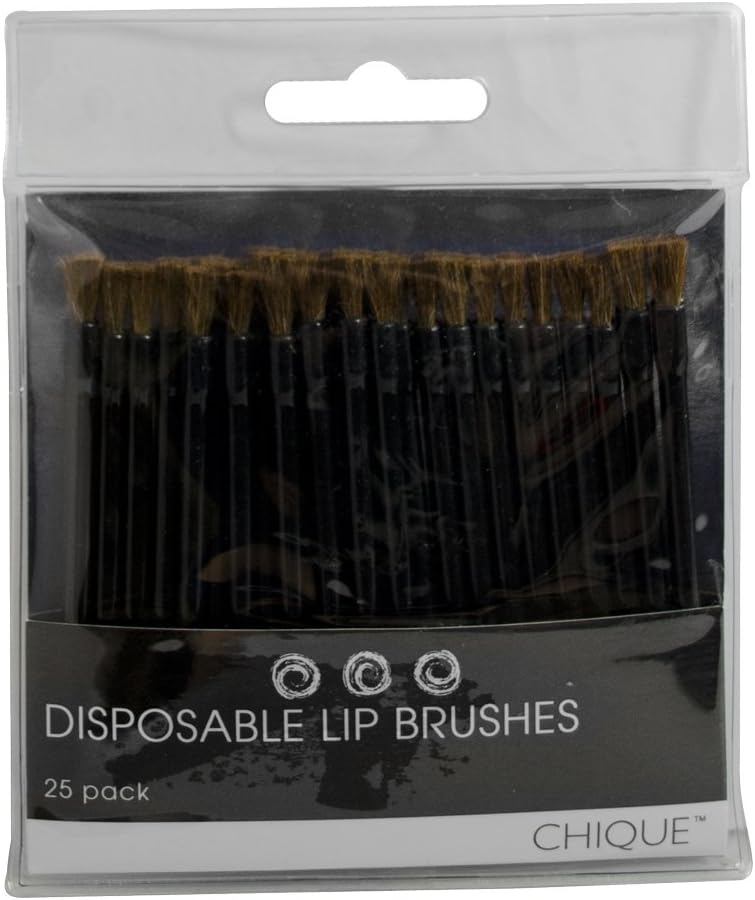 Chique Disposable Lip Brush (Pack of 25)