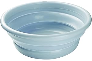 Foldable Wash Basin Camping Multi-Purpose Outdoors Collapsible with Hanging Hole Lightweight Portable Plastic Space-Saving fo