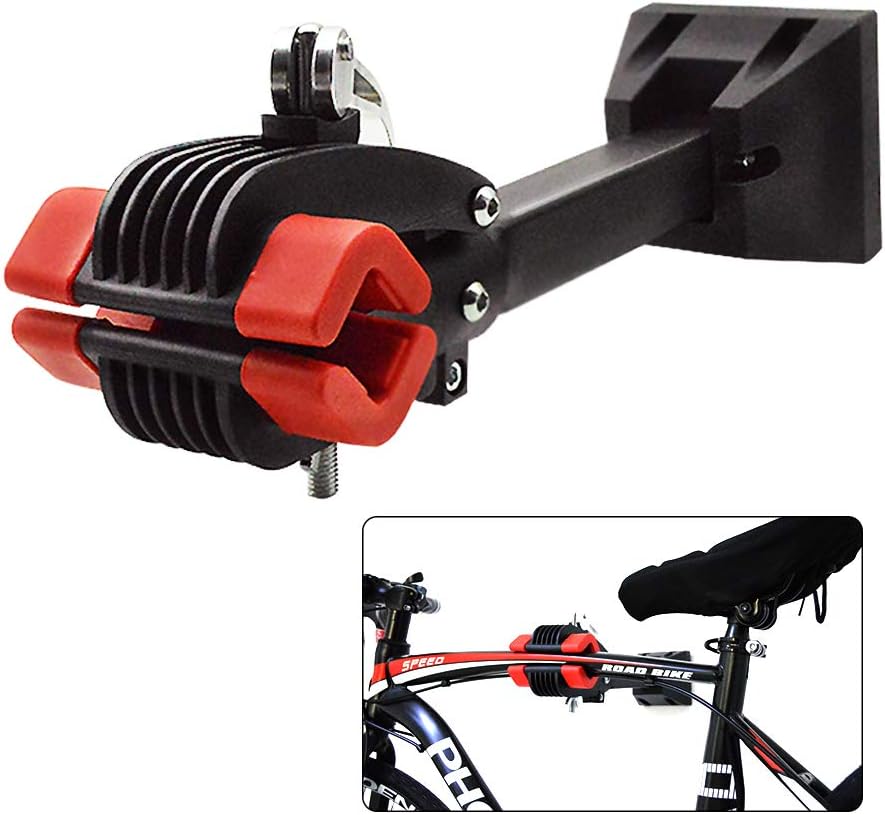 teraysun Bike Repair Stand Wall Mount Foldable Heavy Duty Bike Repair Workstand,Rugged and Stable Bike Repair Rack