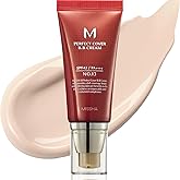 MISSHA M Perfect Cover BB Cream No.13 Bright Beige - Fair with Cool Undertone SPF 42 PA +++ 1.69 Fl Oz - Tinted Moisturizer for face with SPF