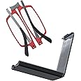 Missfive Ultra Thin Folding Reading Glasses for Women Pocket + Portable Flat Hard Case, Designer Foldable Lightweight Readers Durable TR90 Metal Frame, Slim Collapsible Travel Eyeglasses,Red,2.5x